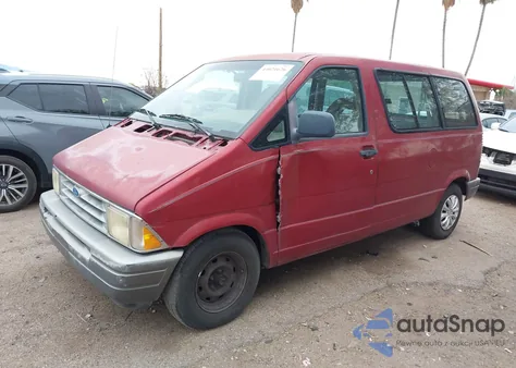 1997 Ford Aerostar Xlt from USA, damaged, VIN 1FMCA11U1VZA13422